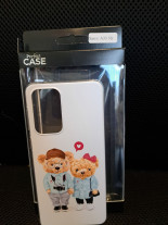 Луксозен силиконов гръб ТПУ Perfect Case за Samsung Galaxy A33 5G A336F Bear boy and girl 